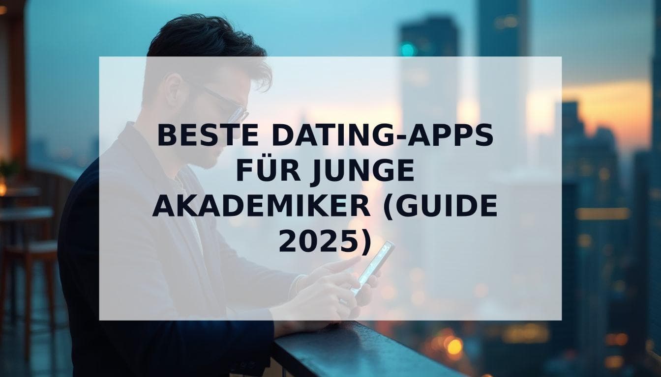 Cover Image for Der ultimative Guide: Die besten Dating-Apps für junge Akademiker 2025